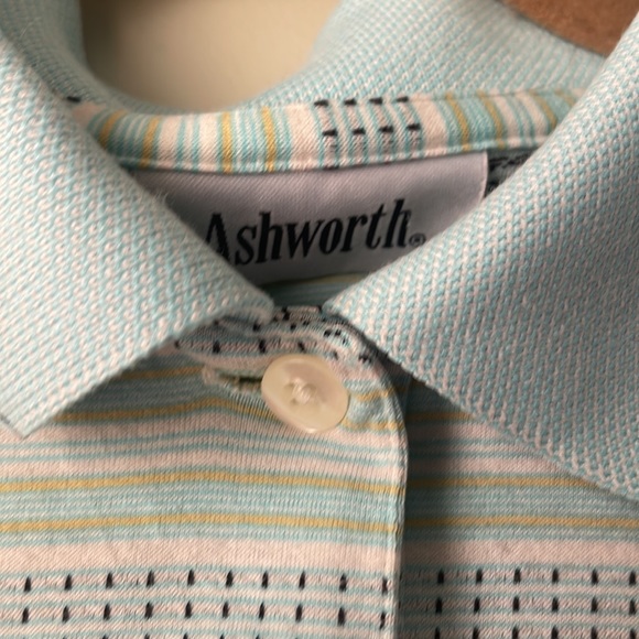 Vintage Ashworth short sleeve button tee - Picture 3 of 6
